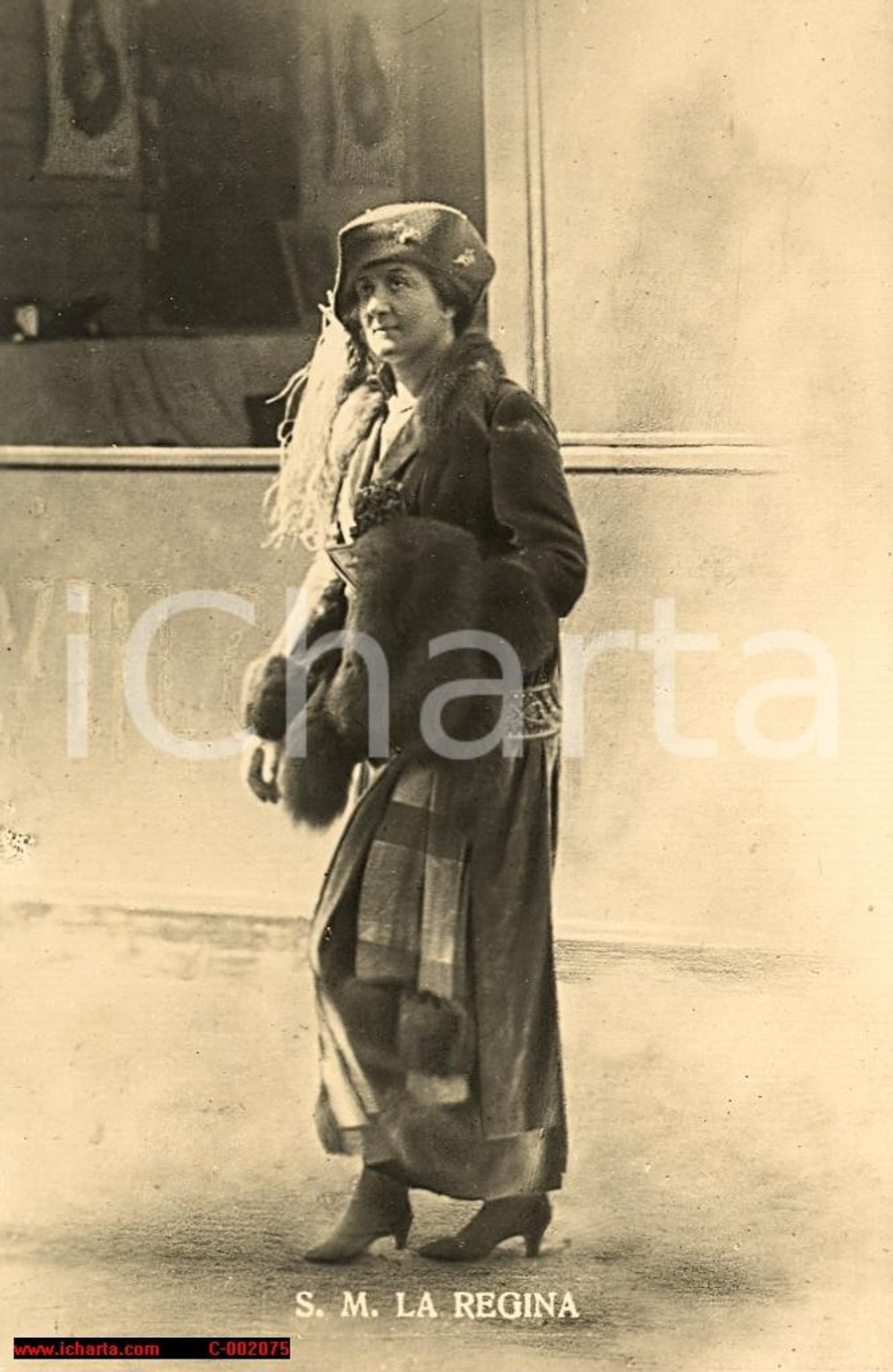 Cartolina originale da collezione 1930 RITRATTI SAVOIA Regina ELENA DEL MONTENEGRO - Cartolina FP NV 1