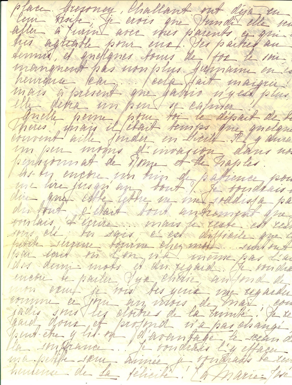 Autografo originale 1922 MAZZE  TO Maria José SIGRAY ASINARI e il lungo addio a Gabrio AUTOGRAFO 1