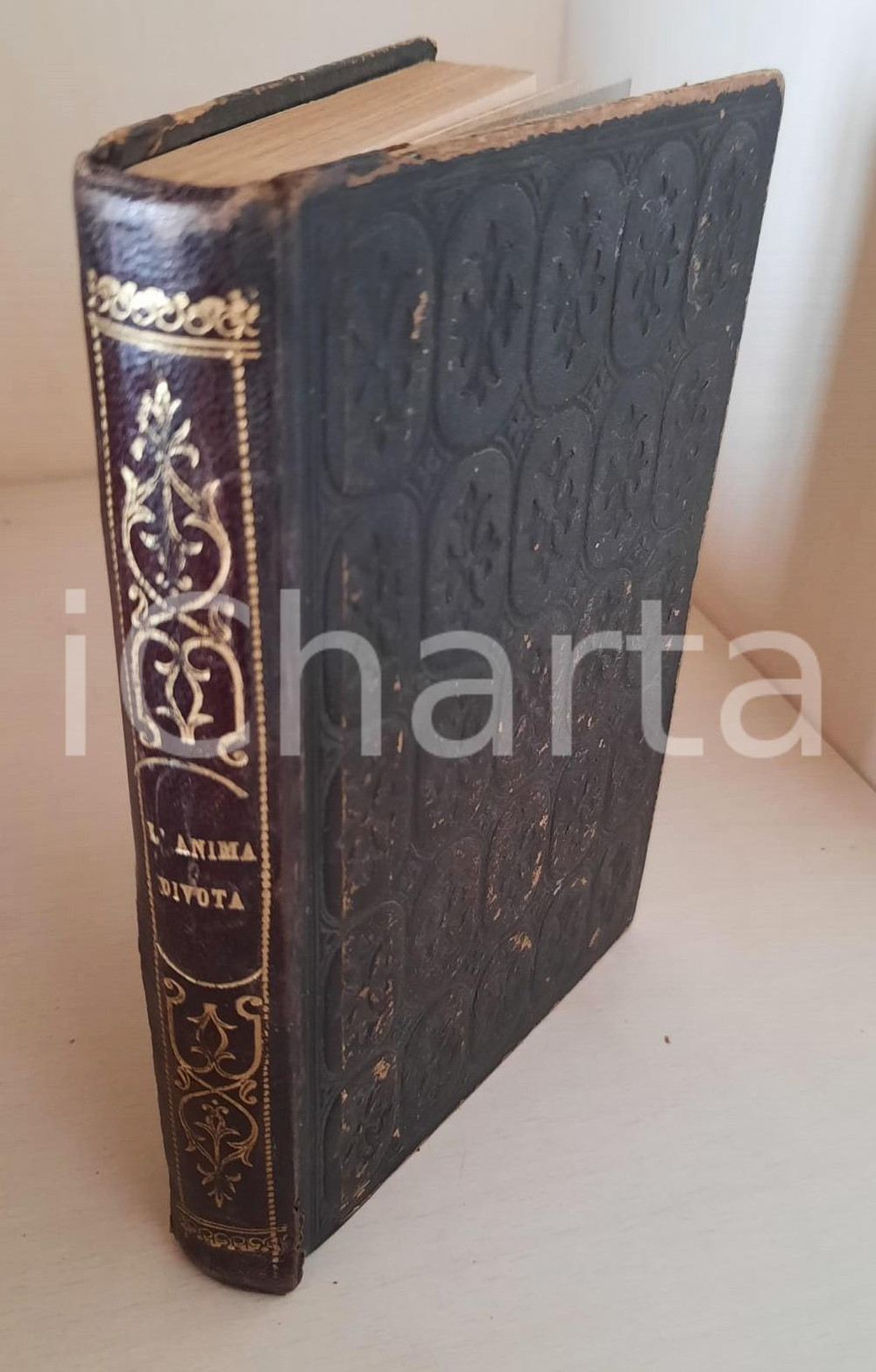 Libro, pubblicazione d epoca 1872 Giovanni Battista PAGANI Mese Eucaristico ossia l anima divota Devozione 1