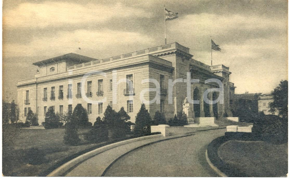 Cartolina originale da collezione 1930 ca WASHINGTON D.C. USA PANAMERICAN Union Building Cartolina FP NV 1