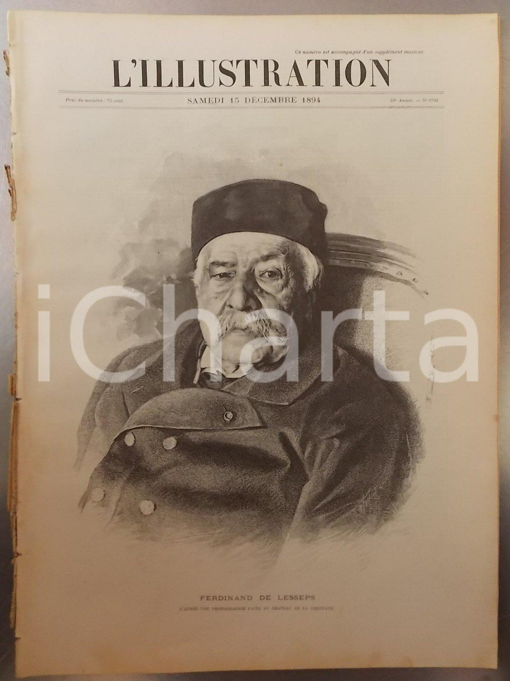 Giornale, rivista storica 1894 PARIS L ILLUSTRATION Année 52 n° 2703 Le docteur FAUST historique Revue 1