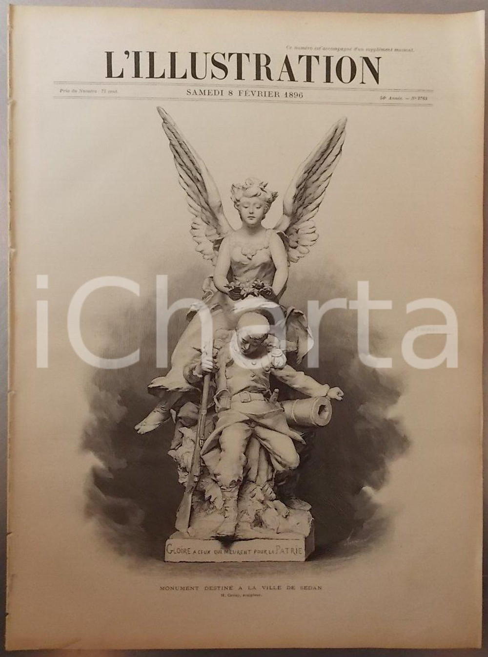 Giornale, rivista storica 1896 PARIS L ILLUSTRATION Année 54 n° 2763 Fabrication des couteaux à THIERS 1