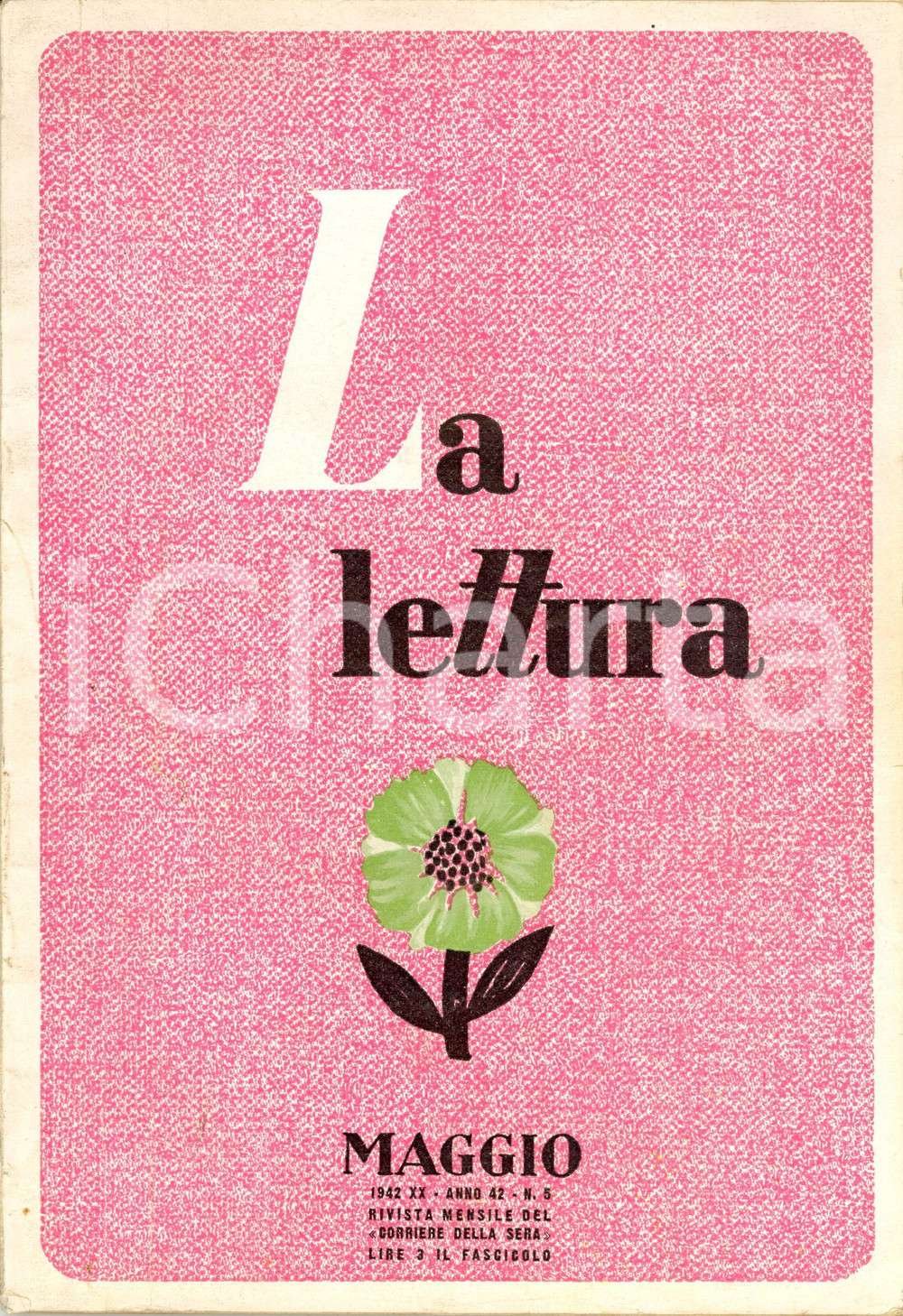 Giornale, rivista storica 1942 LA LETTURA Lotta armata nei centri urbani *Rivista ILLUSTRATA Anno XLII n°5 1