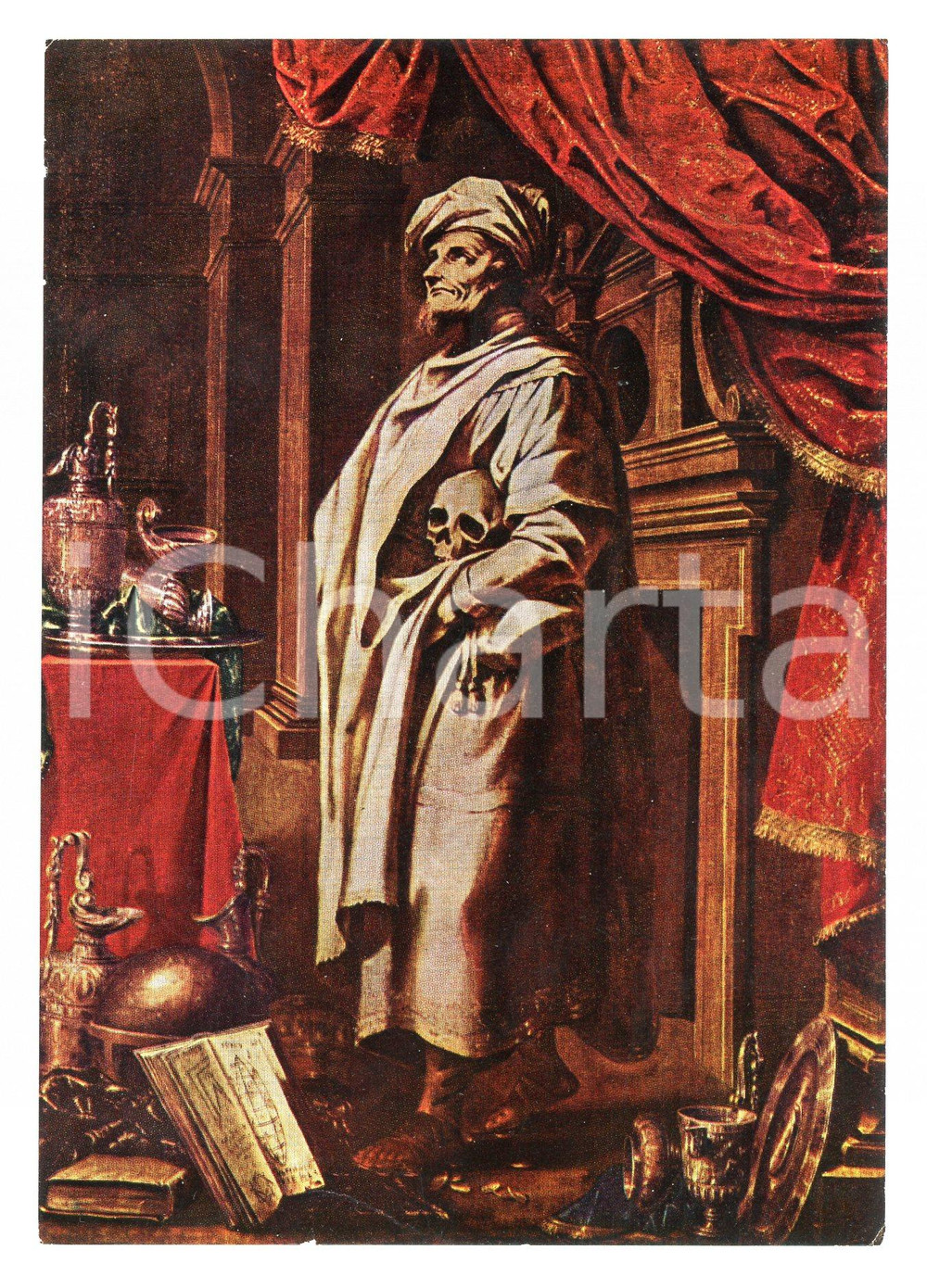 Cartolina originale da collezione 1962 PADOVA Pietro D'ABANO - Matteo DEI PITOCCHI *Cartolina ILLUSTRATA FG NV 1