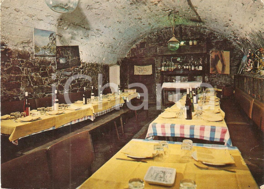 Cartolina originale da collezione 1979 BADALUCCO IM Ristorante caratteristico Ca  Mea Cartolina FG VG 1