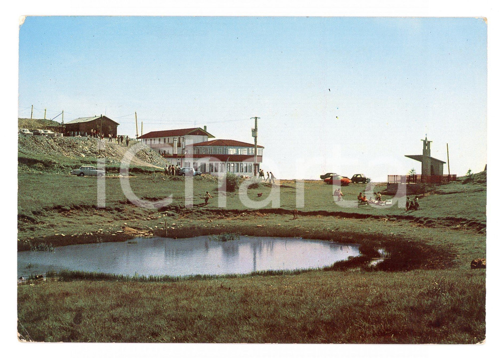 Cartolina originale da collezione 1978 CARENNO LC Albergo Rifugio MONTE TESORO e laghetto Cartolina FG VG 1