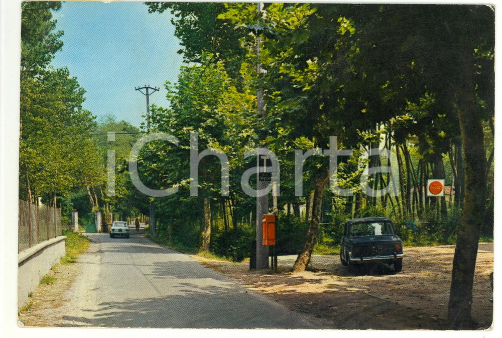 Cartolina originale da collezione 1973 MARINA DI MASSA MS Località RONCHI POVEROMO Cartolina ANIMATA FG VG 1
