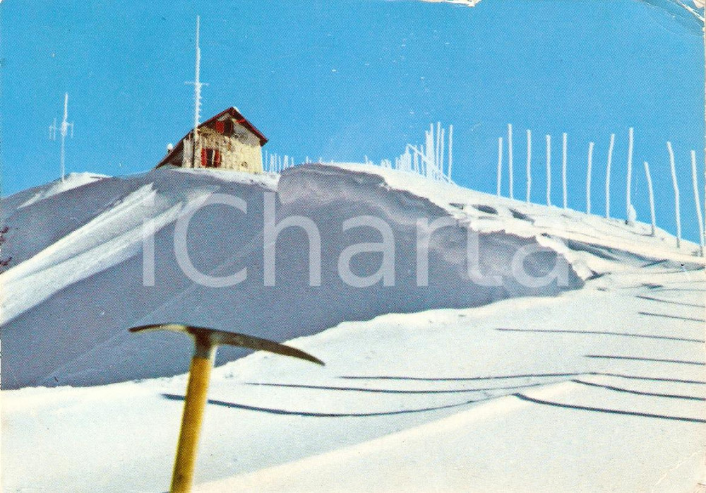 Cartolina originale da collezione 1970 ca ROMA Monte TERMINILLO - CAI Rifugio Massimo RINALDI  *Cartolina VINTAGE 1