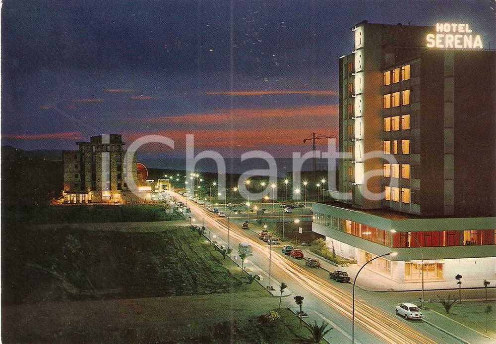 Cartolina originale da collezione 1970 MONTESILVANO MARINA PE Panorama con HOTEL SERENA Cartolina vintage 1