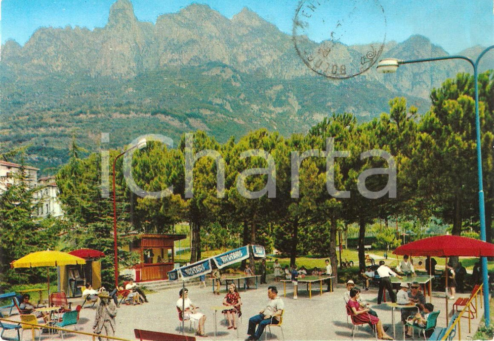 Cartolina originale da collezione 1974 DARFO BOARIO TERME BS Parco divertimenti delle terme Cartolina FG VG 1