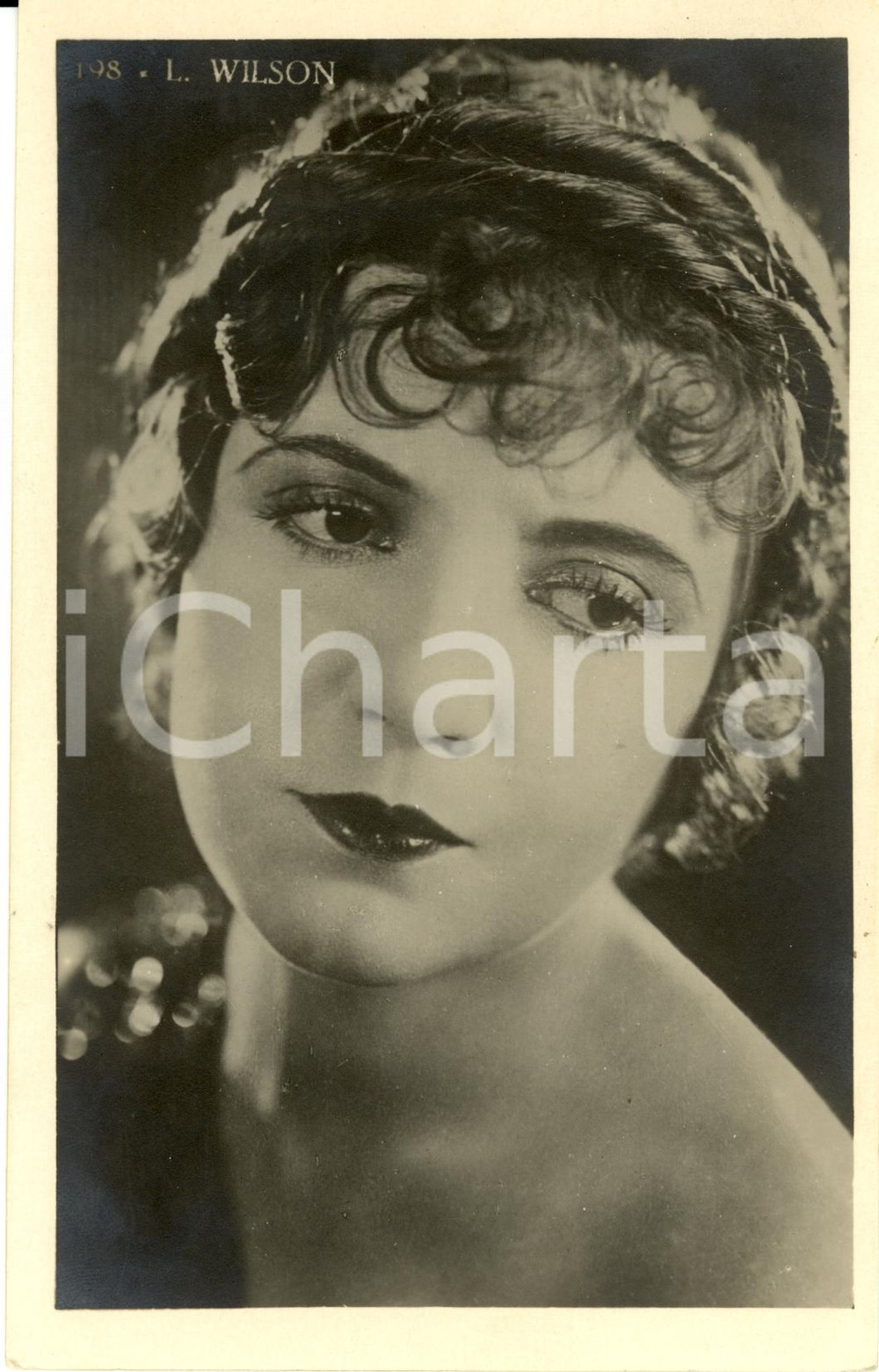 Cartolina originale da collezione 1928 LOIS WILSON Attrice - Cartolina FP VG 1
