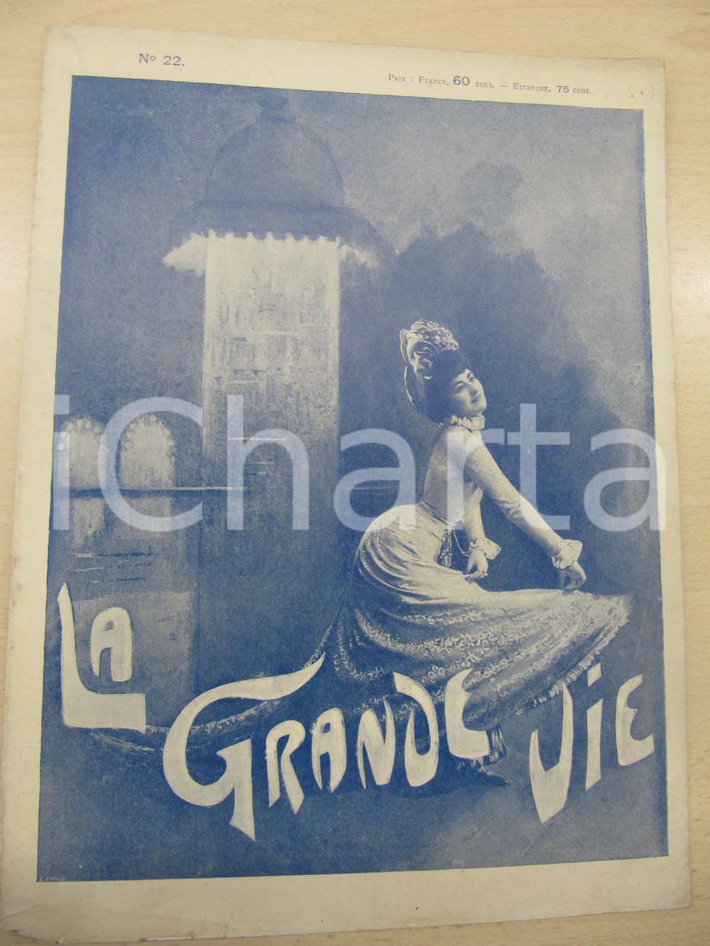Giornale, rivista storica 1900 LA GRANDE VIE Rivista EROTICA illustrata Anno 2 nÂ° 22 RARA *danneggiata 1