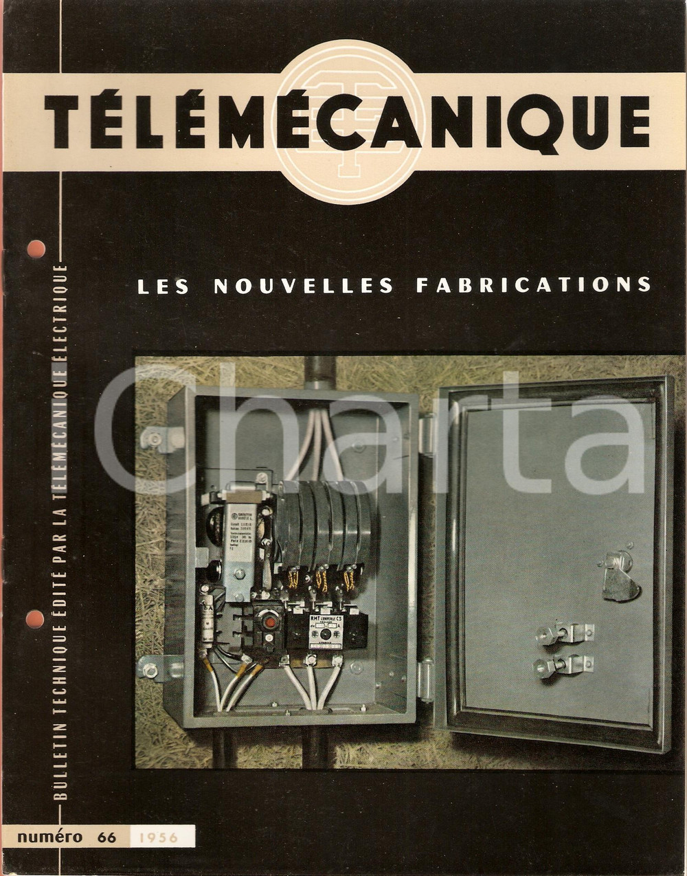 Giornale, rivista storica 1956 TELEMECANIQUE 66 Nouvelles fabrications Revue illustrée 1