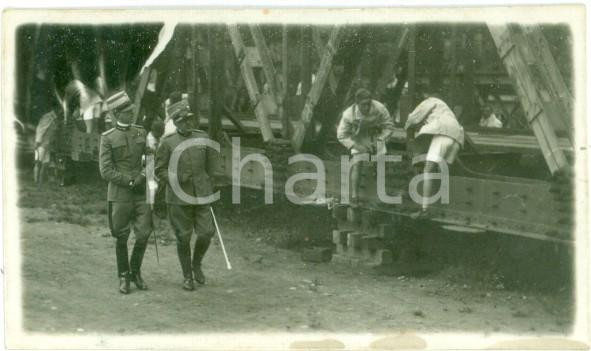Fotografia d epoca originale 1930 TORINO Principe Umberto II al Poligono CROCETTA Fotografia cm 7 x 4 1