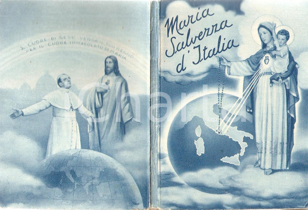 Libro, pubblicazione d'epoca 1949 Padre Mario MASON S.J. Maria salvezza d'Italia *Casa editrice LETTURE 1