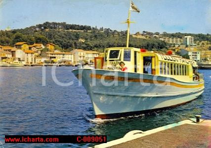 Cartolina originale da collezione 1968 TOULON St. Mandrier et la Vedette  Cartolina anima FG VG 1