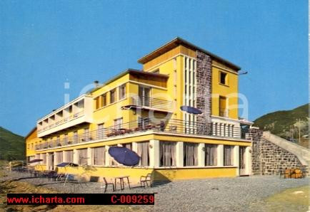 Cartolina originale da collezione 1966 SAVINELELAC F Veduta Hotel LA VOILERIE Cartolina FG VG 1