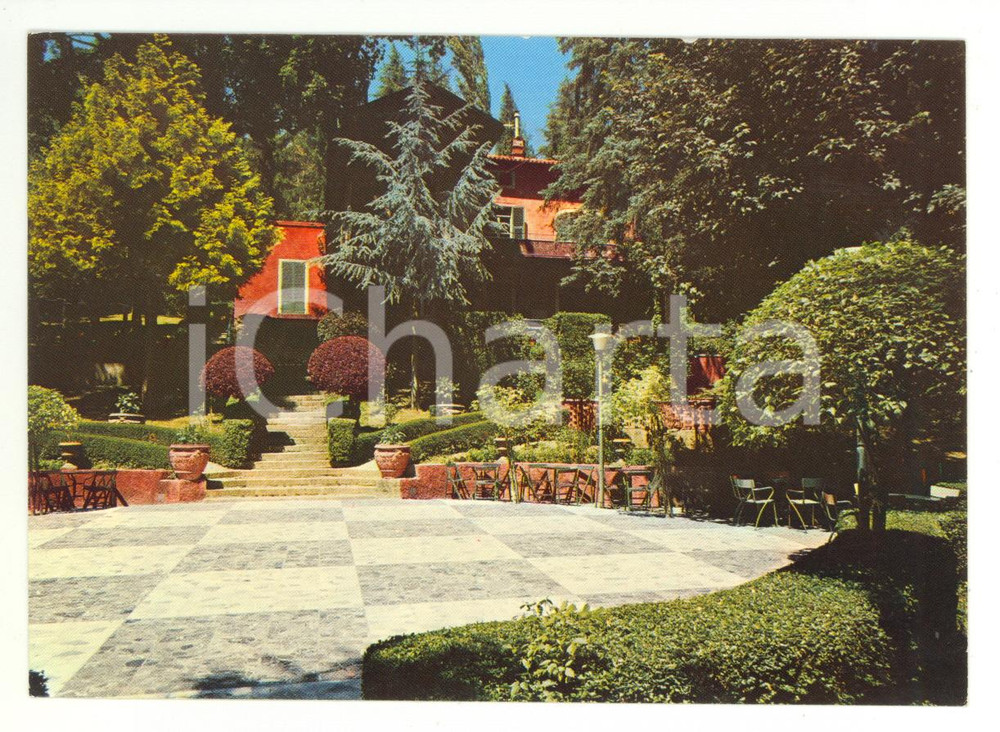 Cartolina originale da collezione 1975 GARESSIO CN Parco delle Fonti SAN BERNARDO Cartolina VINTAGE FG VG 1