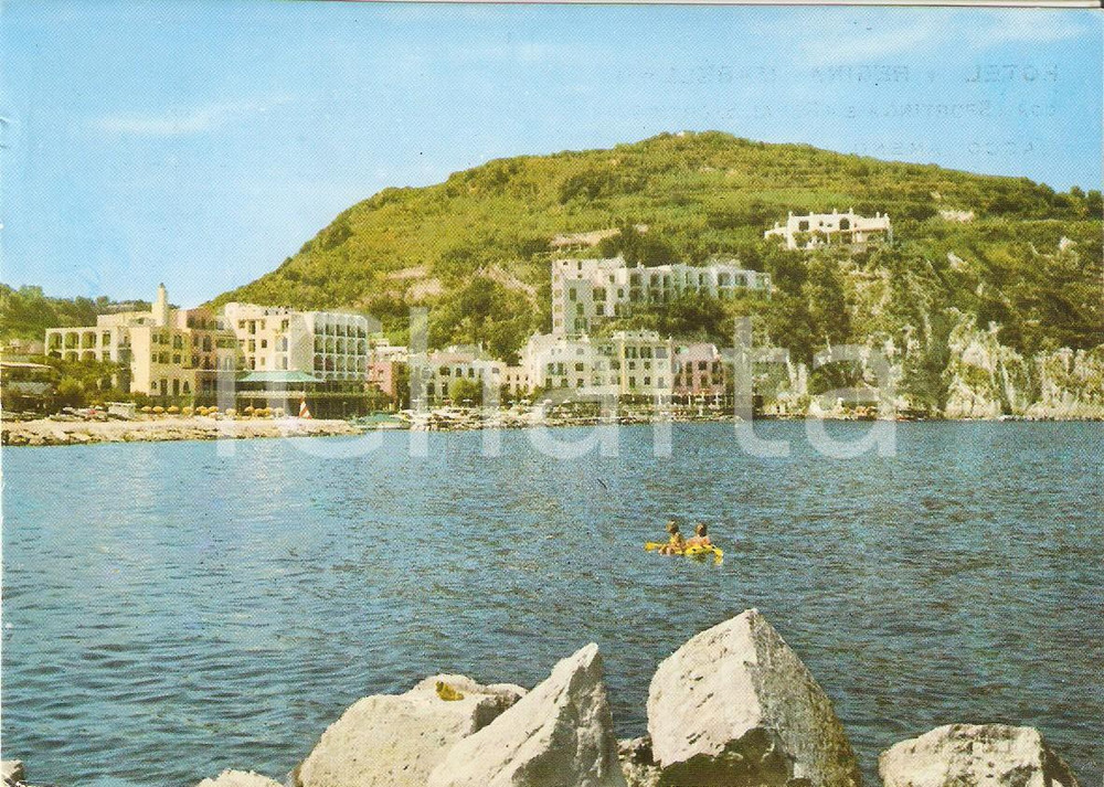 Cartolina originale da collezione 1977 LACCO AMENO (ISOLA D'ISCHIA) Hotel Regina Isabella *Cartolina FG VG 1