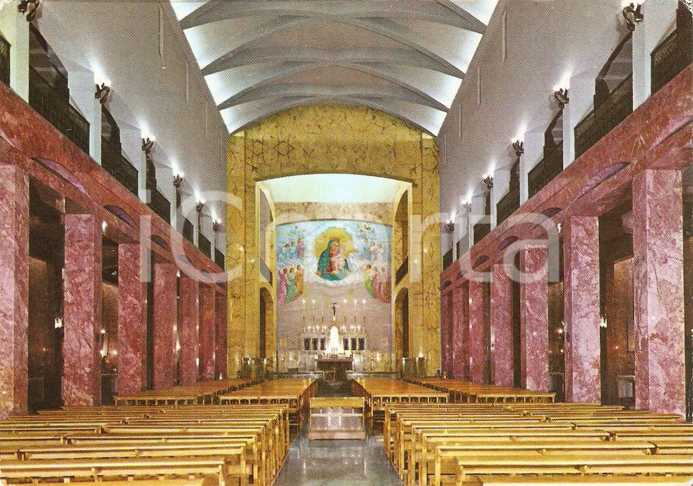 Cartolina originale da collezione 1963 SAN GIOVANNI ROTONDO FG Santuario Maria Santissima delle Grazie Cartolina 1