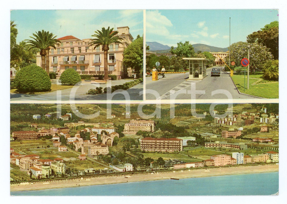 Cartolina originale da collezione 1976 PIETRA LIGURE (SV) Istituti Ospedalieri SANTA CORONA *Cartolina FG VG 1