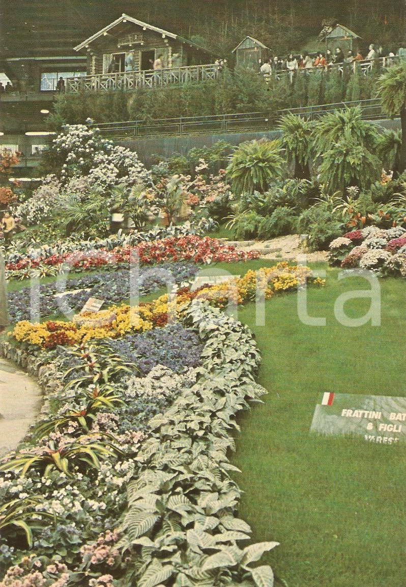 Cartolina originale da collezione 1976 GENOVA Fiera EUROFLORA Battista Frattini e figli VARESE Cartolina FG NV 1
