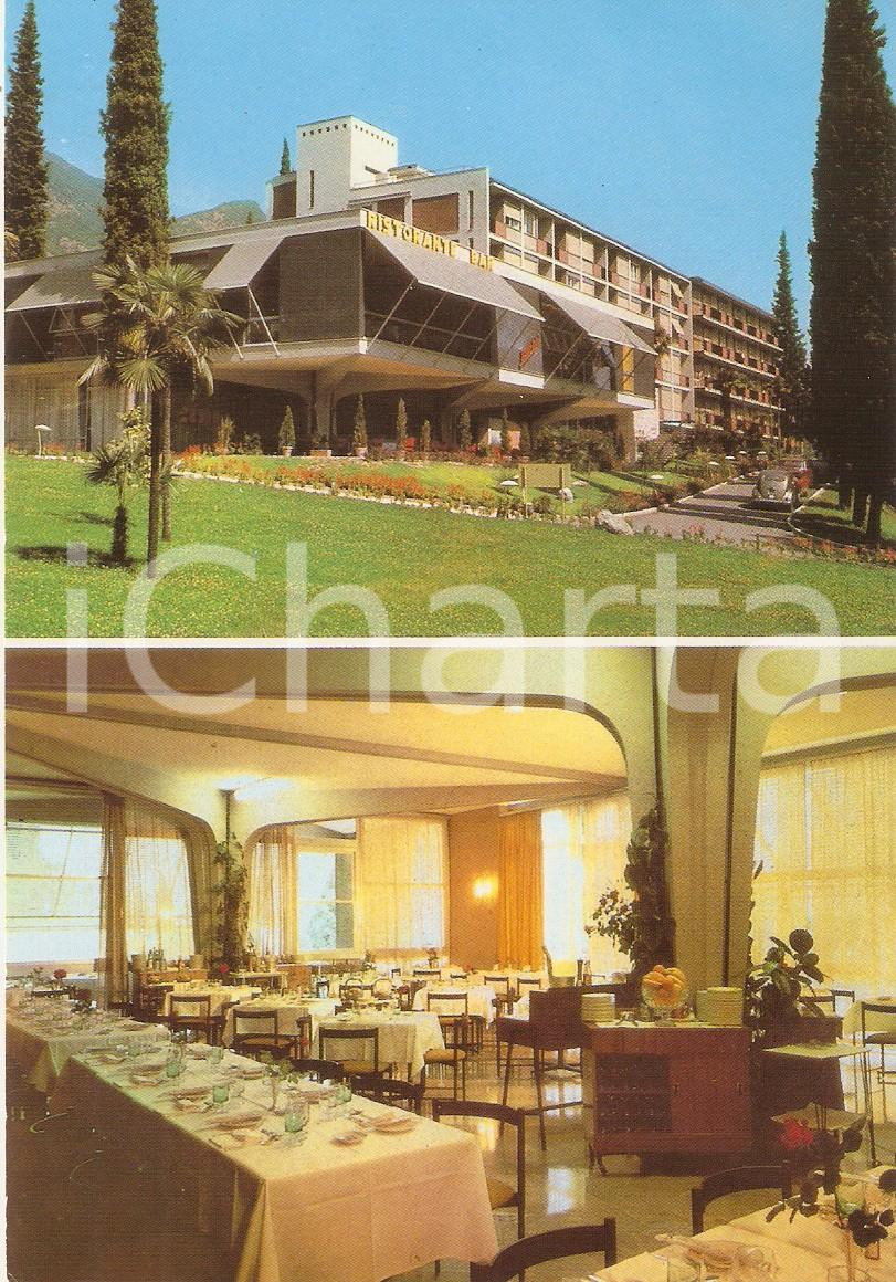 Cartolina originale da collezione 1980 ca GARDONE RIVIERA BS Ristorante Punto Verde  Villa Alba Cartolina FG NV 1