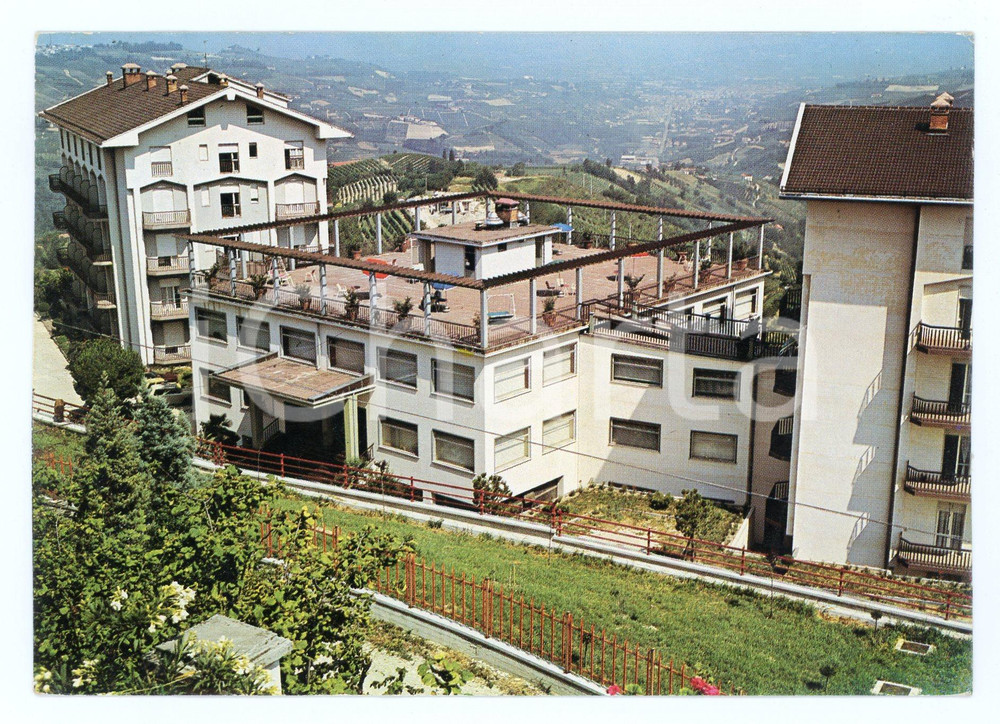 Cartolina originale da collezione 1983 RODELLO (CN) Veduta soggiorno LA RESIDENZA *Cartolina VINTAGE FG VG 1