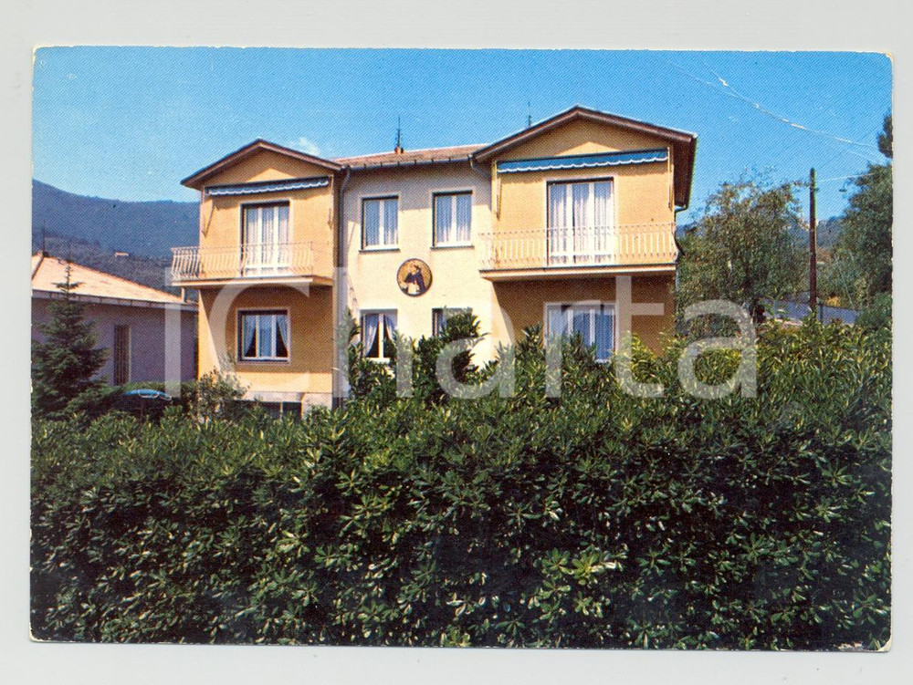 Cartolina originale da collezione 1974 SANTA MARGHERITA LIGURE GE Veduta di Casa SAN DOMENICO Cartolina FG VG 1