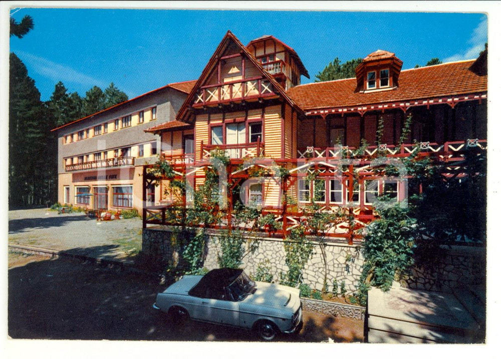 Cartolina originale da collezione 1968 TAVERNA (CZ) Villaggio MANCUSO Albergo DELLE FATE Cartolina VINTAGE FG VG 1