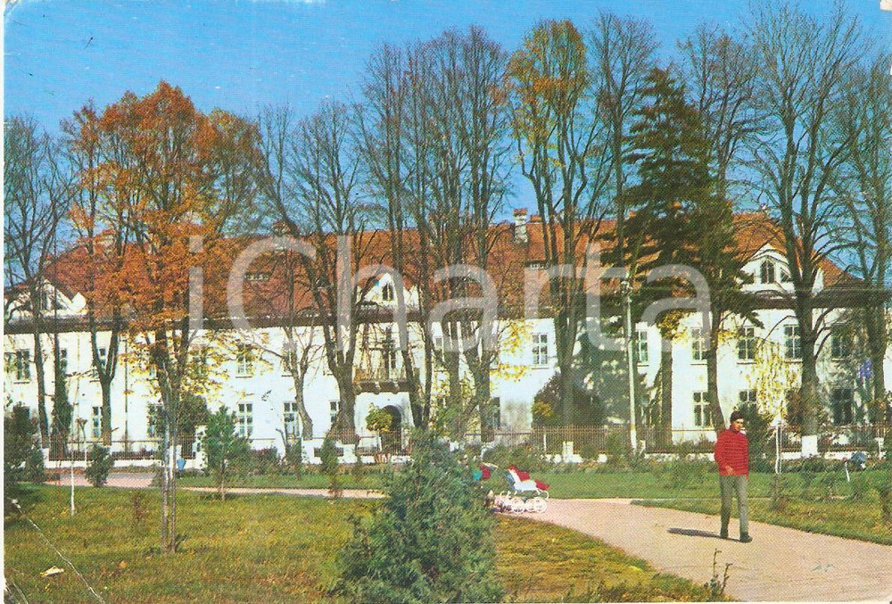 Cartolina originale da collezione 1975 ca RADAUTI ROMANIA Liceul Eudoxiu Hurmuzachi Cartolina FG NV 1