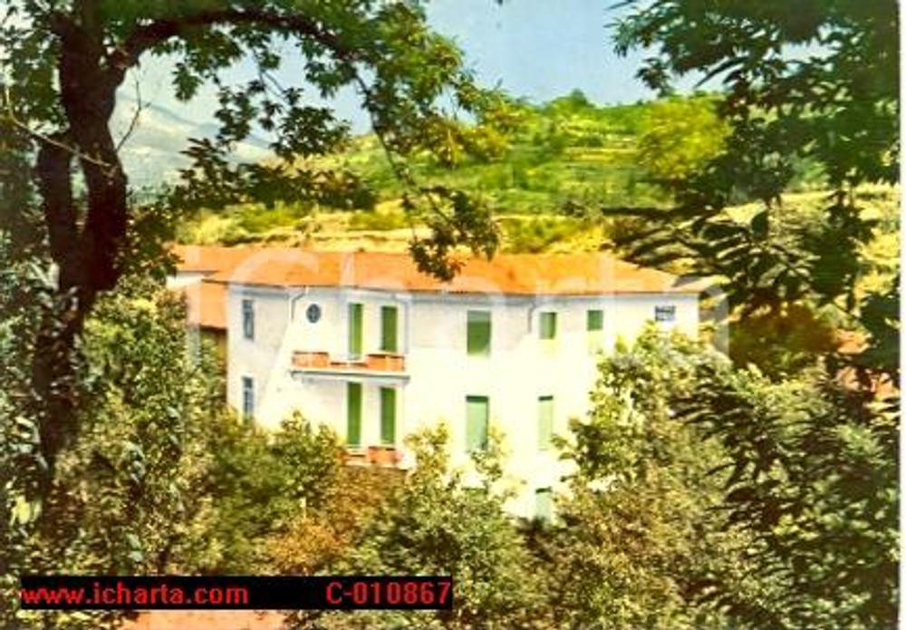 Cartolina originale da collezione 1968 GARESSIO (CN) Casa alpina gioventù LA GENZIANELLA Vintage *Cartolina FG VG 1