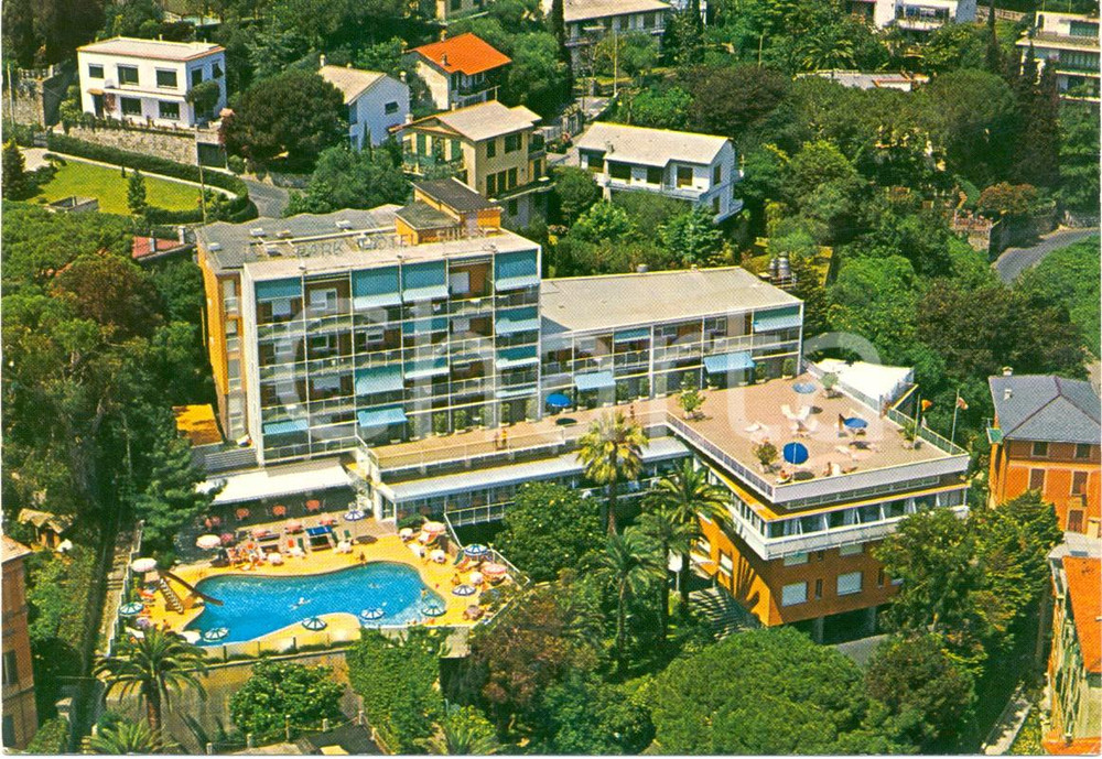 Cartolina originale da collezione 1983 SANTA MARGHERITA LIGURE (GE) Park Hotel SUISSE *Cartolina VINTAGE FG VG 1