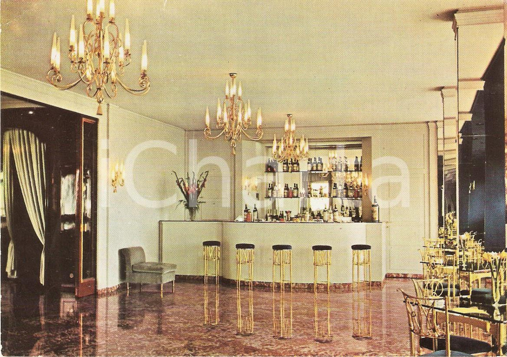 Cartolina originale da collezione 1970 ca MILANO Bar della Terrazza MARTINI Cartolina FG NV 1 1