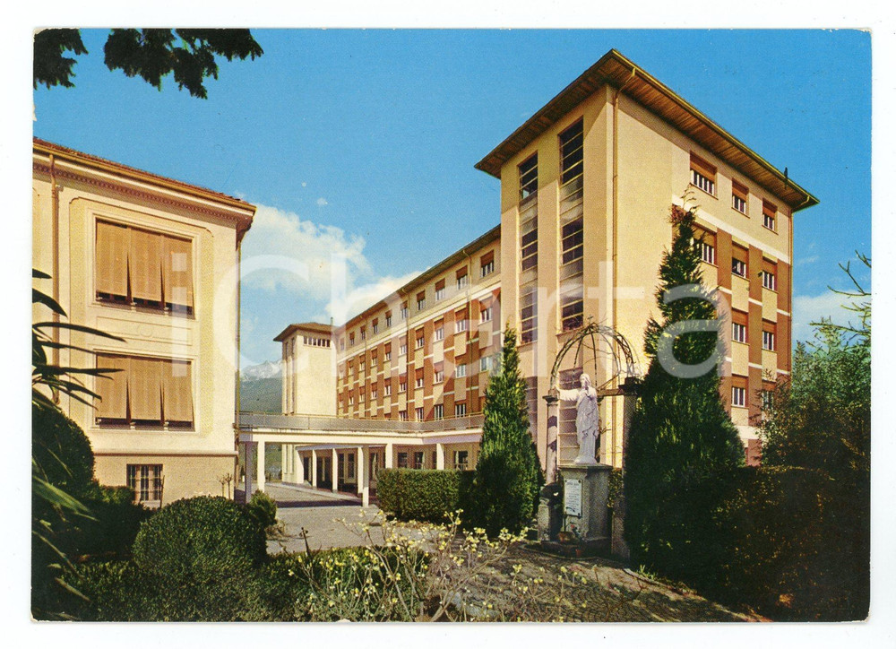 Cartolina originale da collezione 1978 MUZZANO BI Il giardino dell Istituto Salesiano Cartolina VINTAGE 1 1