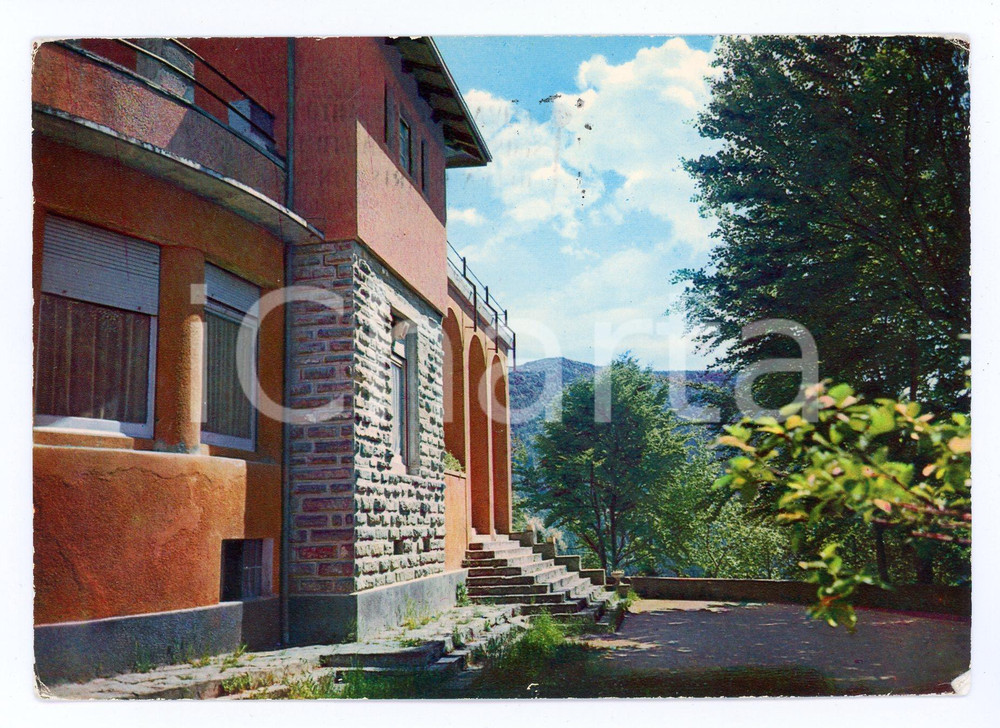 Cartolina originale da collezione 1971 RUBIANA TO Casalpina Azione Cattolica a MOMPELLATO Cartolina VINTAGE FG 1