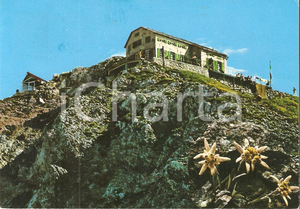 Cartolina originale da collezione 1971 PASTURO LC Rifugio BRIOSCHI  Timbro CAI Milano Cartolina FG VG 1