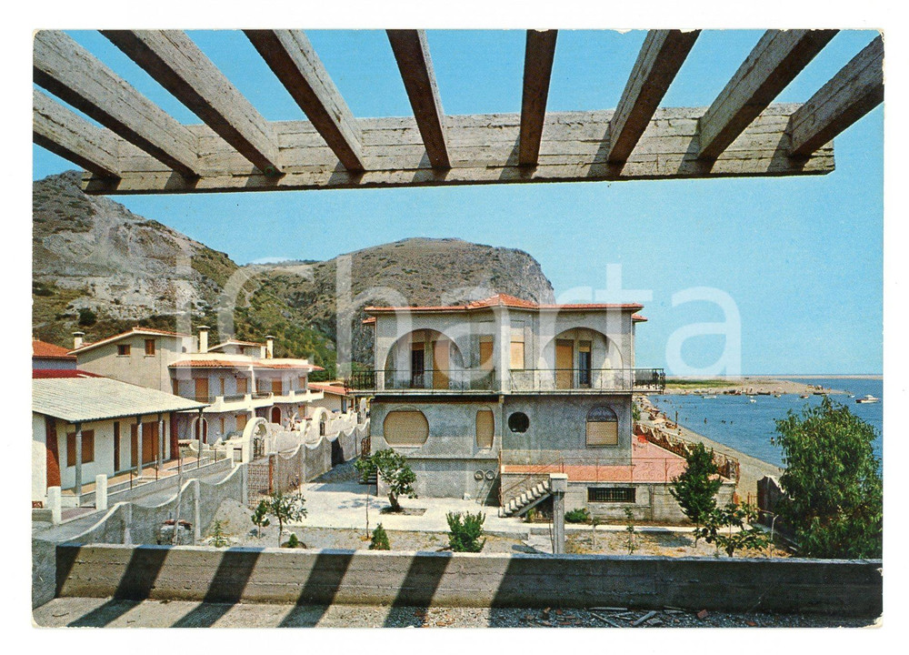 Cartolina originale da collezione 1978 OLIVERI ME Villaggio MARINELLO e scorcio mare Cartolina postale FG VG 1