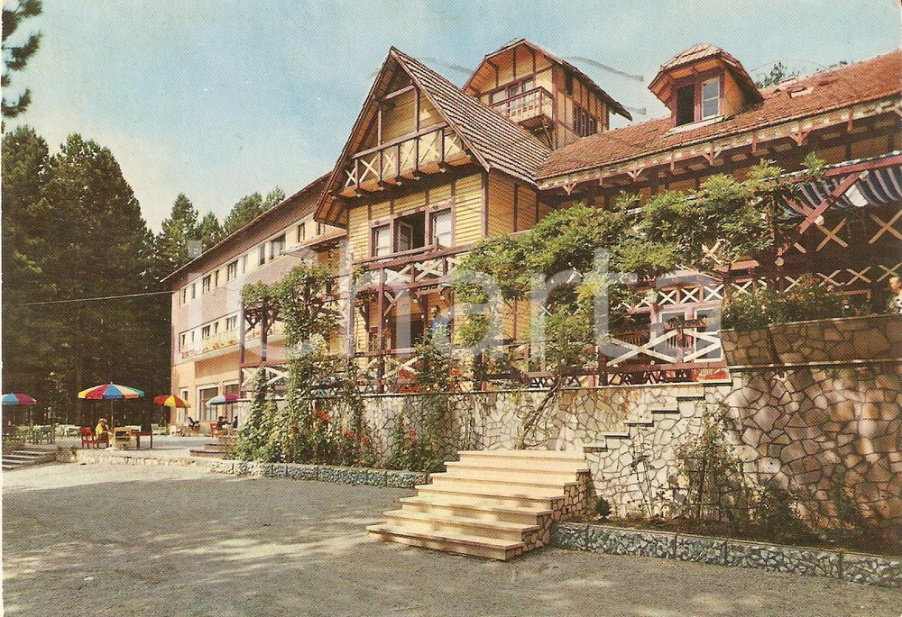 Cartolina originale da collezione 1978 TAVERNA CZ Villaggio MANCUSO Albergo DELLE FATE Cartolina VINTAGE FG VG 1