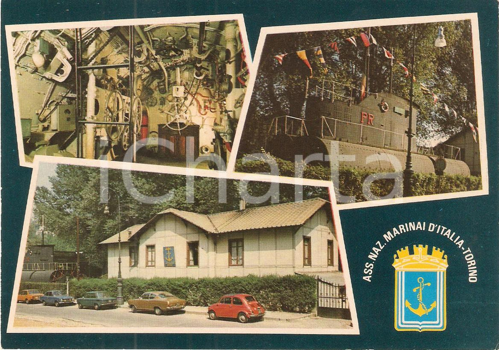 Cartolina originale da collezione 1975 ca TORINO Sede dell Associazione Nazionale MARINAI D ITALIA Cartolina FG NV 1