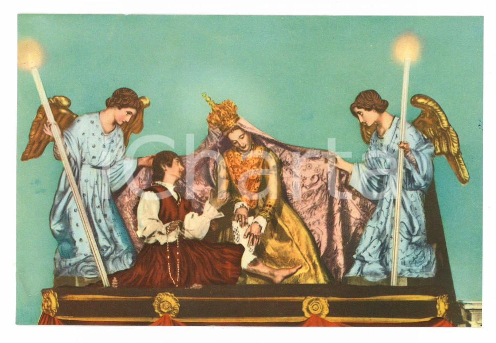 Cartolina originale da collezione 1961 DESENZANO AL SERIO Beata Vergine del Miracolo Cartolina postale ILLUSTRATA 1