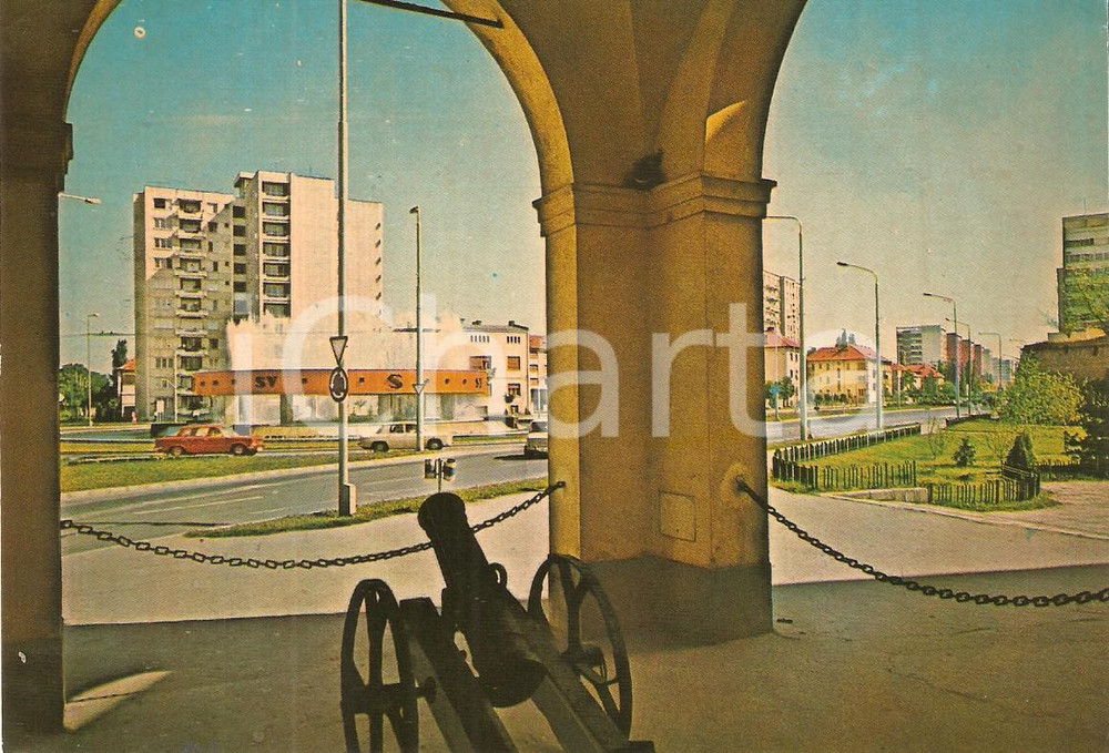 Cartolina originale da collezione 1975 ca TIMISOARA ROMANIA Bulevardul Leontin Salajan Cartolina FG NV 1