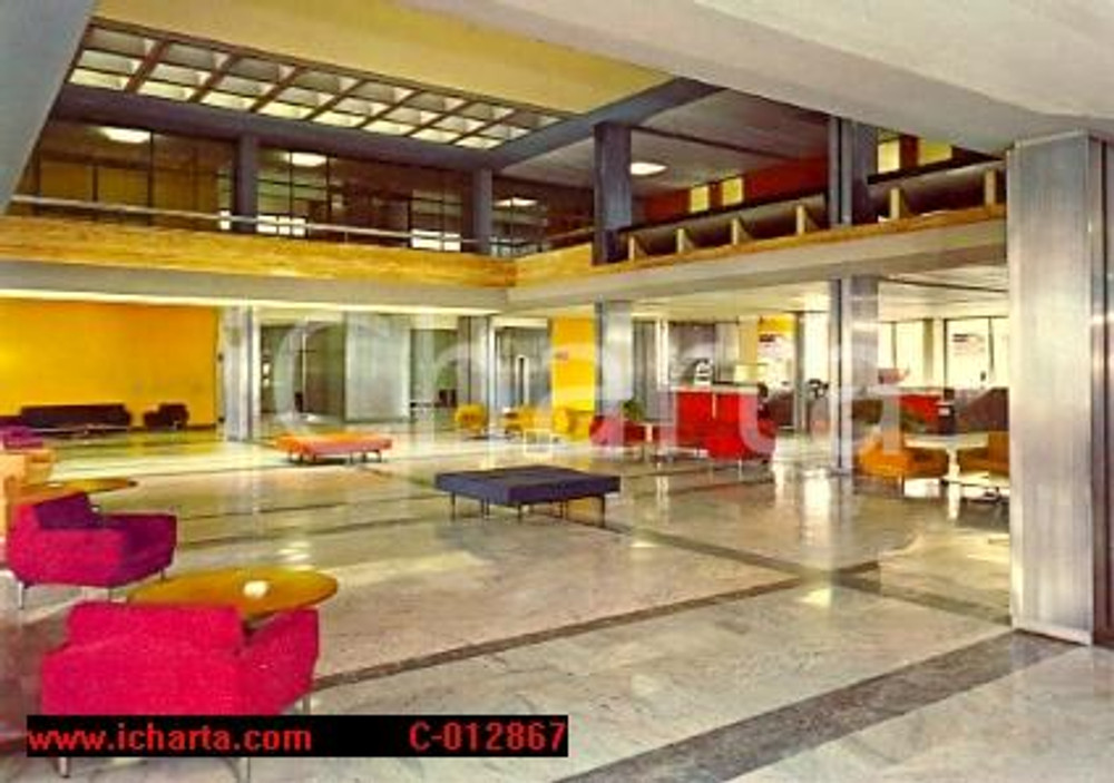 Cartolina originale da collezione 1972 CASTELLAMMARE DI STABIA NA Nuove terme  Salone dei Congressi FG VG 1