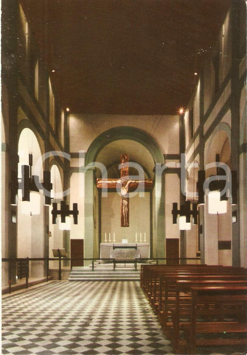 Cartolina originale da collezione 1992 MORLUPO RM Crocifsso della Chiesa Parrocchiale Cartolina FG NV 1