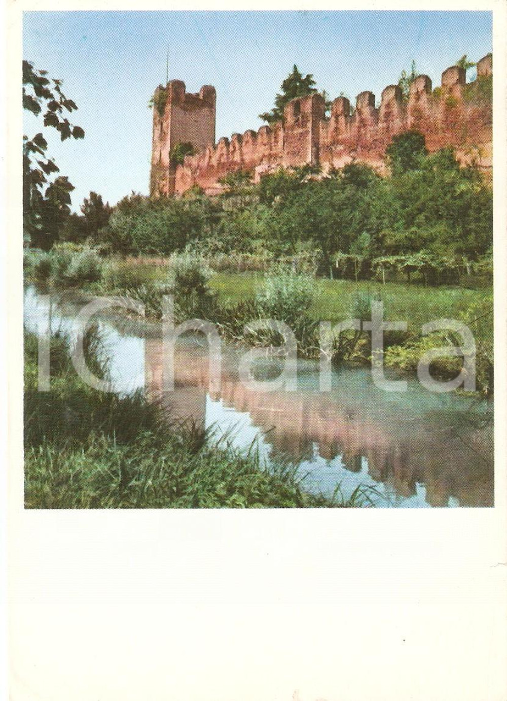 Cartolina originale da collezione 1960 CASTELFRANCO VENETO Castello TREVIGIANI IdroP2 Ascorbico MAGGIONI Cartolina 1