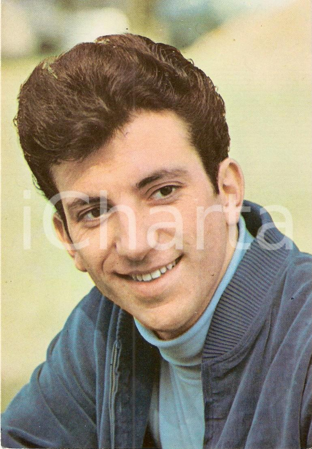 Cartolina originale da collezione 1965 ca MUSICA Ritratto MICHELE Gianfranco MAISANO Cantante *Cartolina FG NV 1
