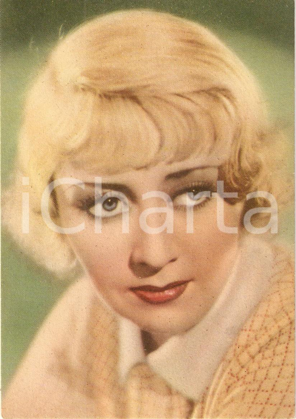 Cartolina originale da collezione 1940 ca CINEMA Attrice Joan BLONDEL Ritratto *Cartolina FG NV 1