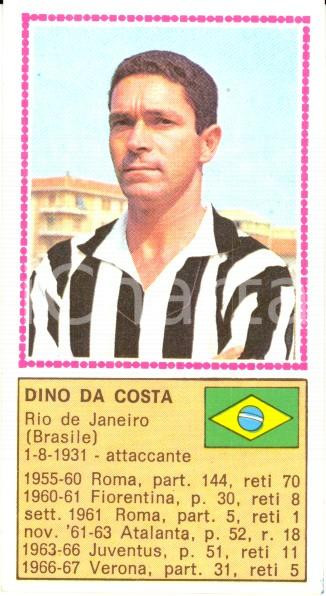 Oggetto da collezione cartaceo PANINI - CALCIATORI 1970 - 1971 Figurina Dino DA COSTA Serie A JUVENTUS (3) 1