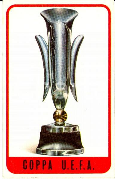 Oggetto da collezione cartaceo PANINI - CALCIATORI stagione 1971 - 1972 Figurina Coppa UEFA *Autoadesivo n. 166 1