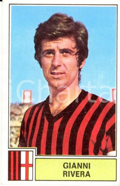 Oggetto da collezione cartaceo PANINI CALCIATORI stagione 1971 - 1972 Figurina Gianni RIVERA *Serie A MILAN 1